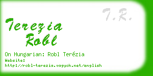 terezia robl business card
